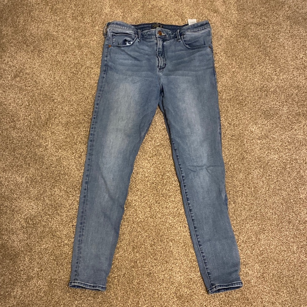 simone high rise super skinny jeans!!